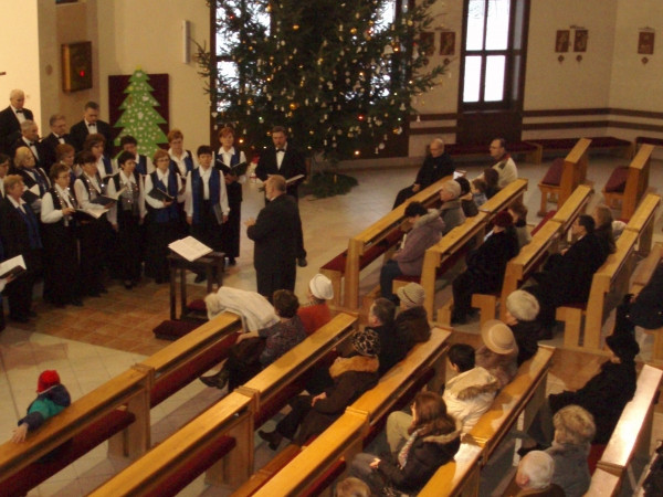 Novoročný koncert Miešaného speváckeho zboru 4. 1. 2009