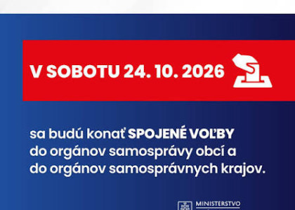 Voľby do orgánov územnej samosprávy 2026
